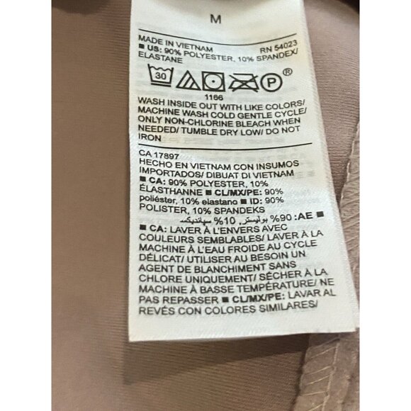 Old Navy Jacket Faux Suede Lavender Pinkish Color Size M NWOT Old Navy Moto Coat - Picture 4 of 7